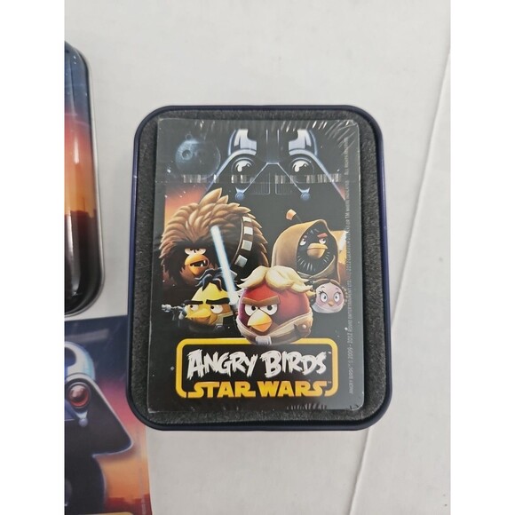 Angry Birds Star Wars Card Deck & Tin Darth Vader Lenticular Collector Card - Picture 2 of 4